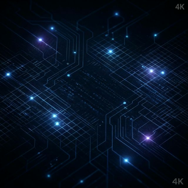 Abstract Technology Background